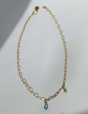 Brittany Necklace in Ocean